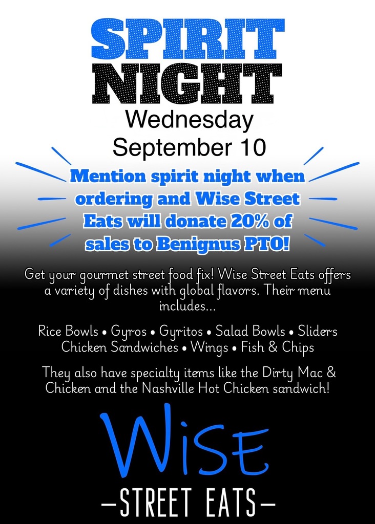 Wise Street Eats spirit night