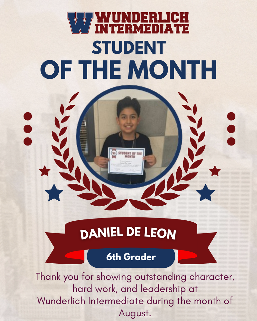 Student of the Month- Daniel de Leon