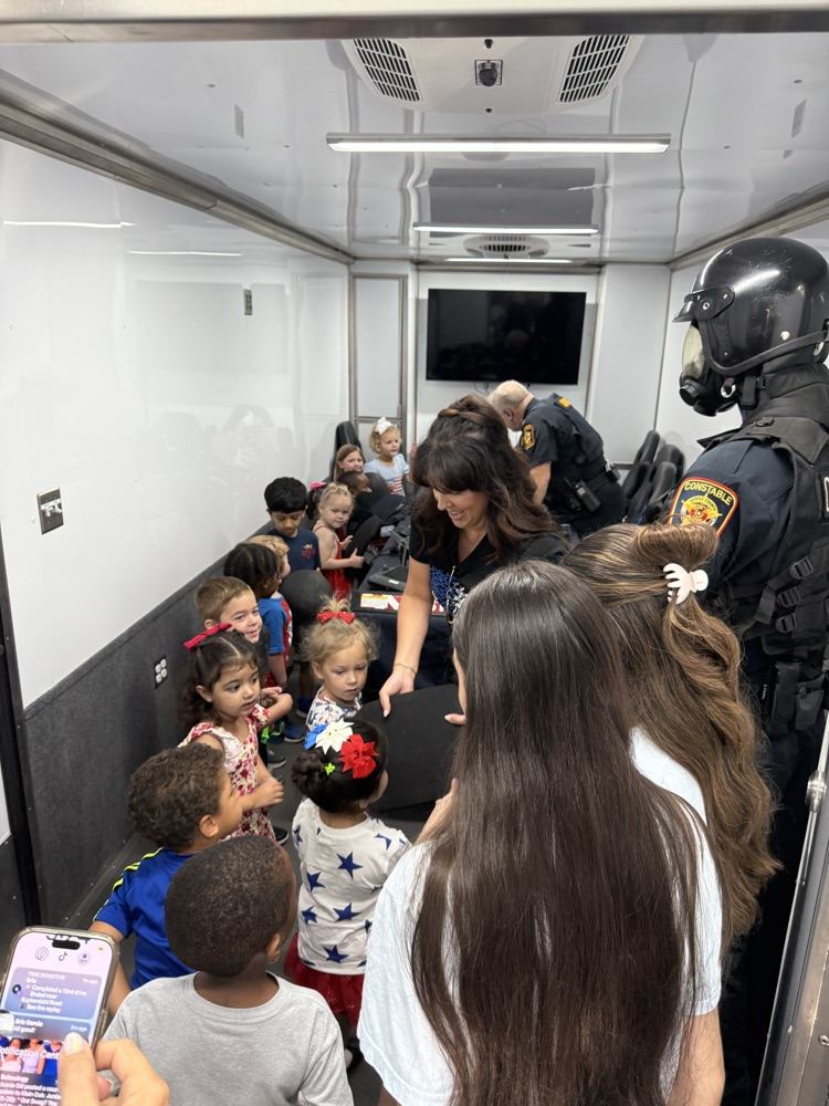 first responder touch a truck