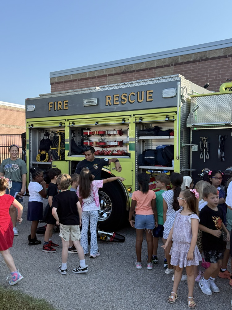 first responder touch a truck