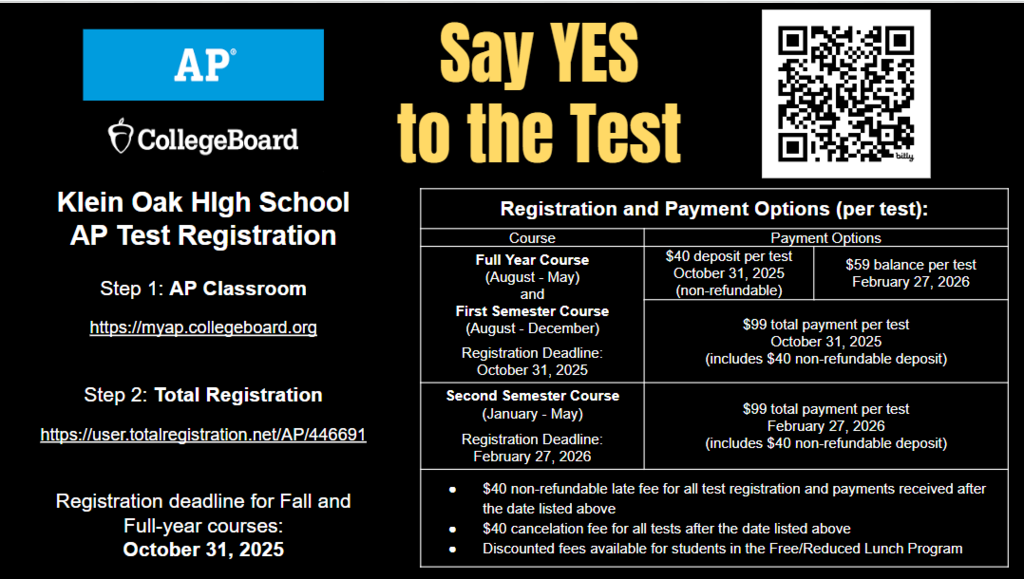AP Test Registration