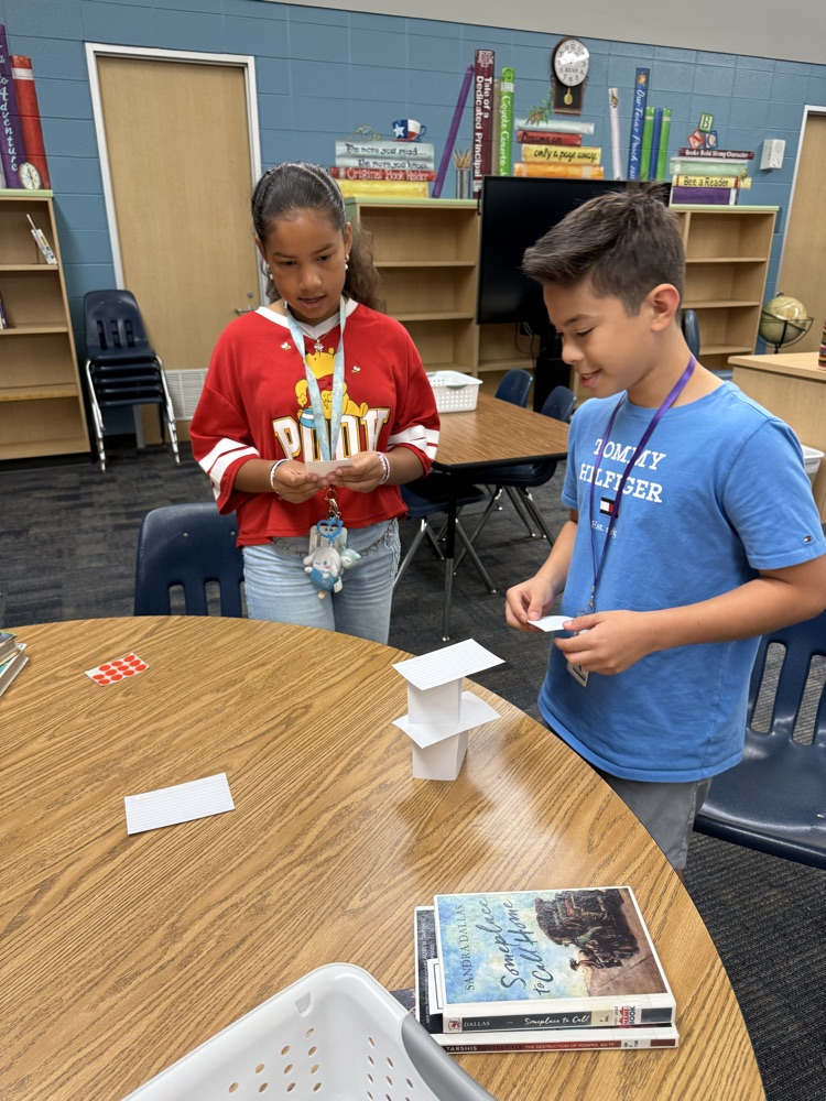 students working
