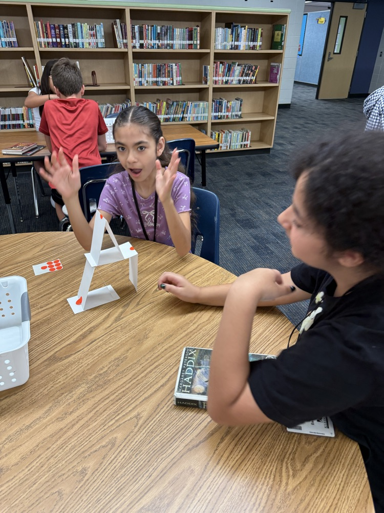 students working