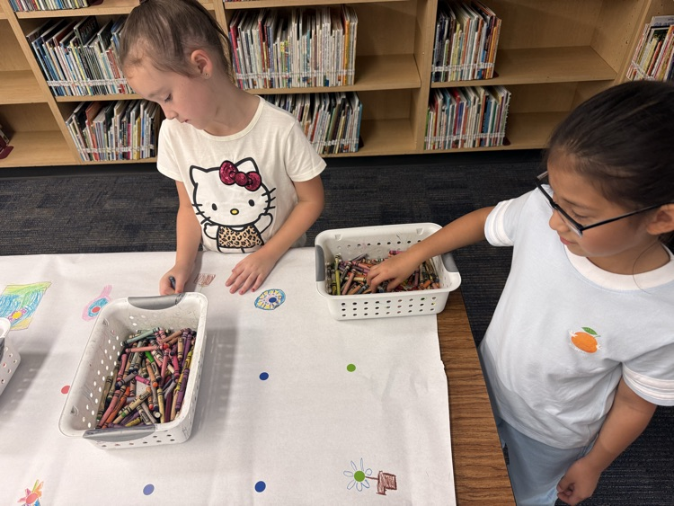 students creating
