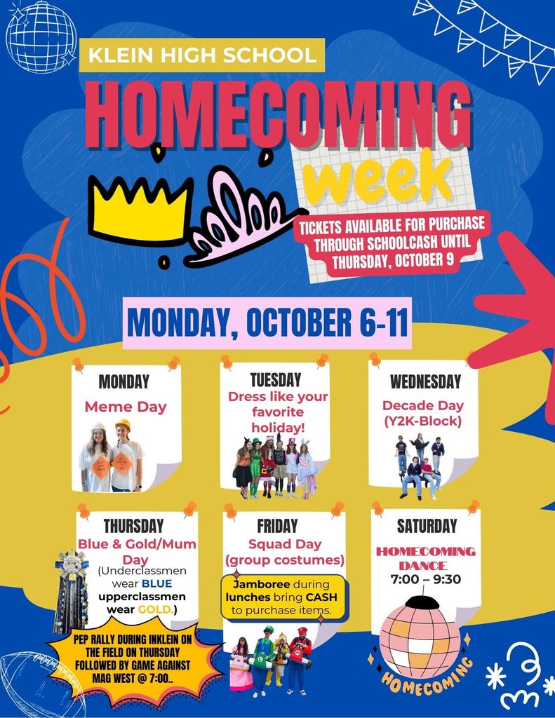 Homecoming spirit week