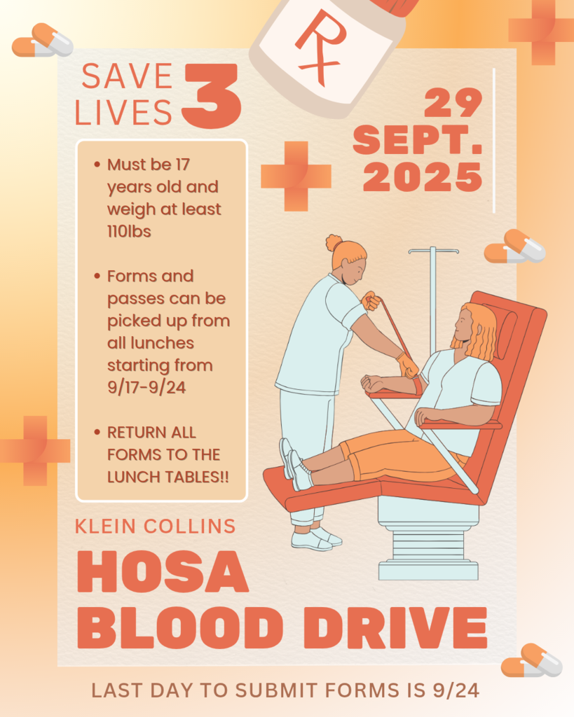HOSA Blood Drive