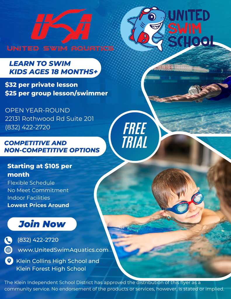 KISD Flyer Program - United Swim