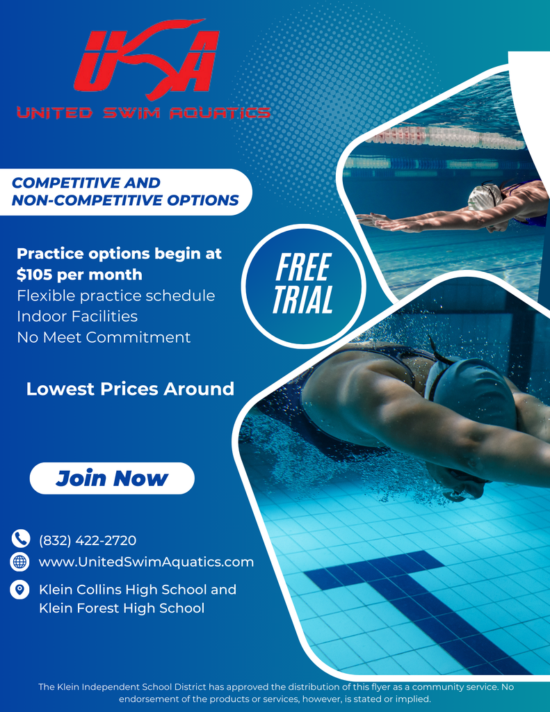 KISD Flyer Program -  United Swim