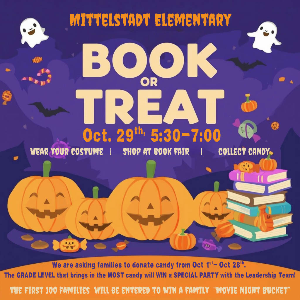 Book or Trear Oct, 29th 5:30-7:00 pm