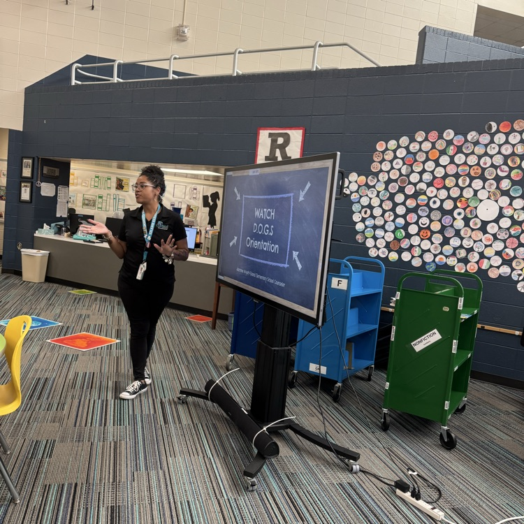 Mrs. Wyatt presenting