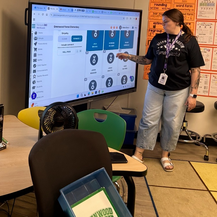 Resident giving points for PBIS