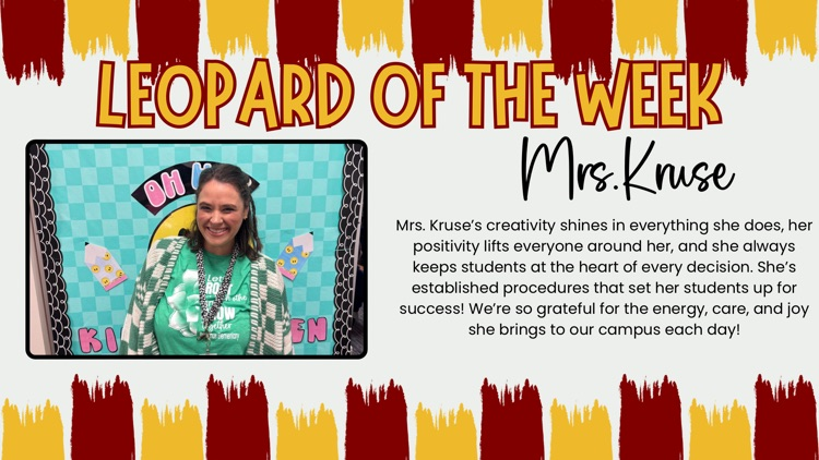 leopard of the week