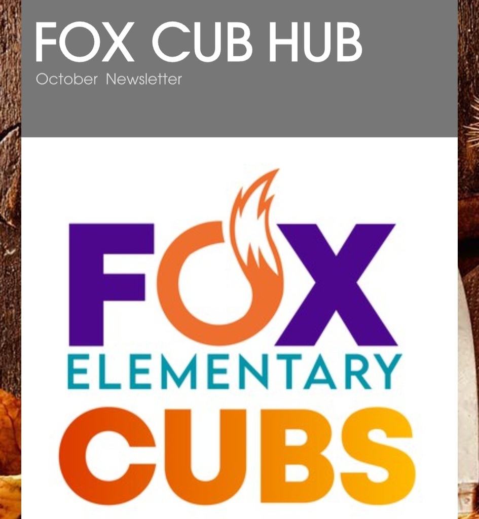 Cub Hub October Newsletter