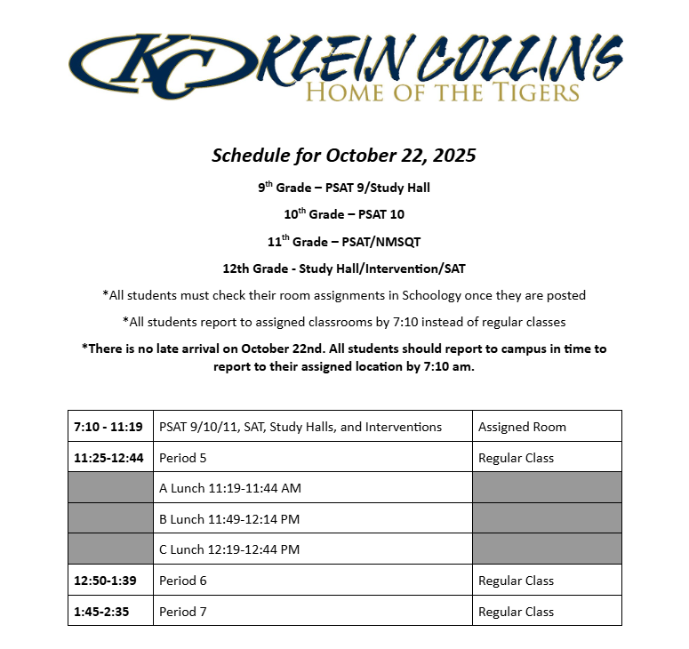 Modified Bell Schedule