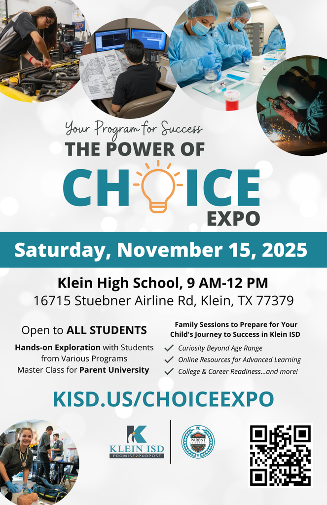 The Power of Choice Expo Informational Flyer