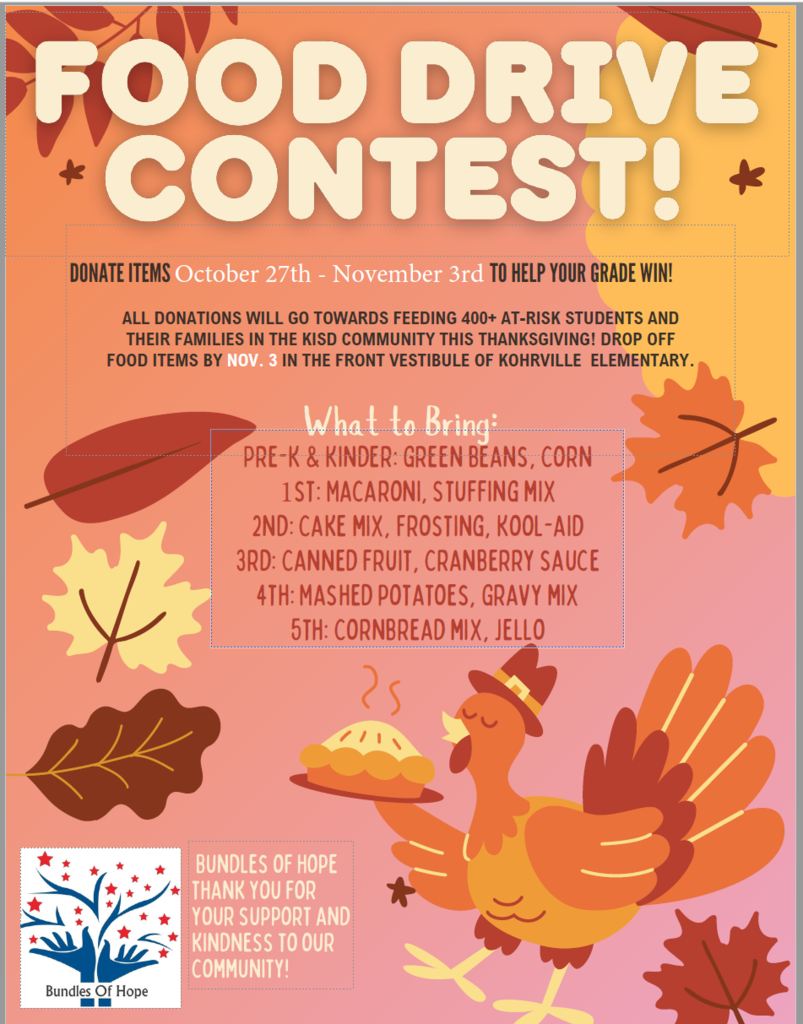 Food Drive Contest