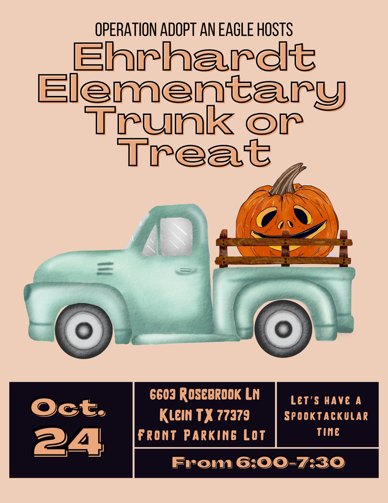 Trunk or Treat Announcement