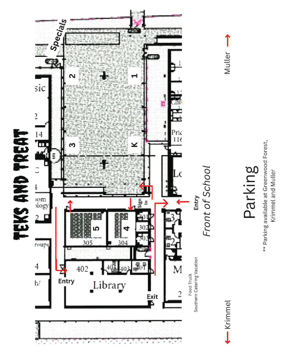 MAP for Teks Treats Event