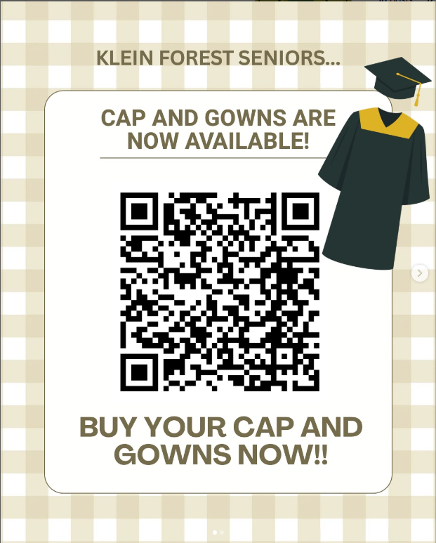 Seniors 2026 Cap & Gown Announcement