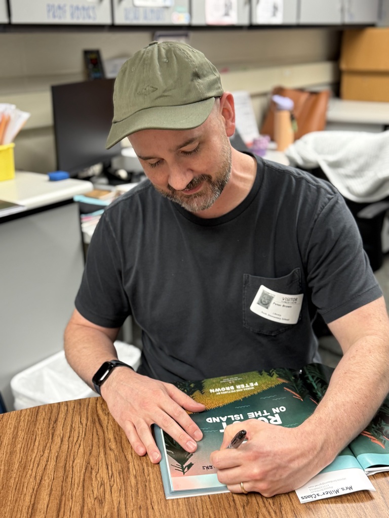 peter brown signing books