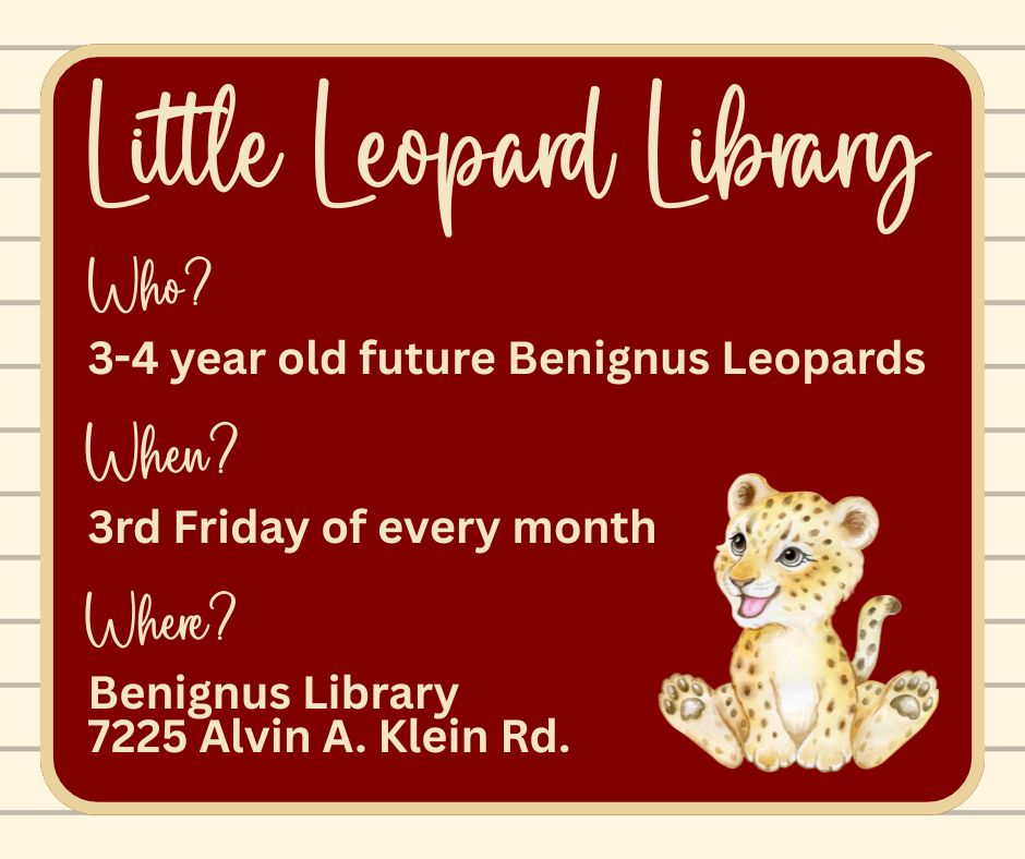 little leopard library graphic