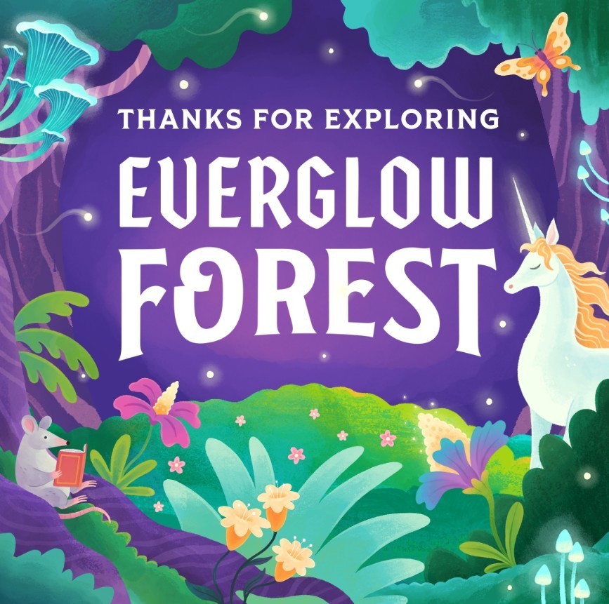 Thanks for exploring the Everglow Forest of the book fair!