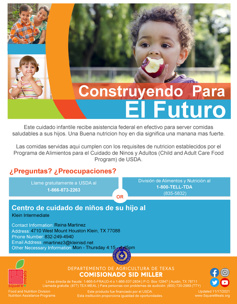 KISD Flyer Program - Buiding for the Future
