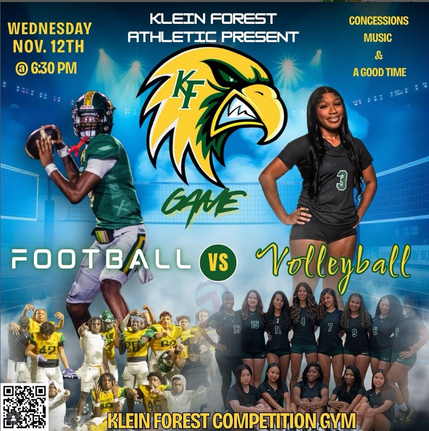 Klein Forest Football vs Volleyball