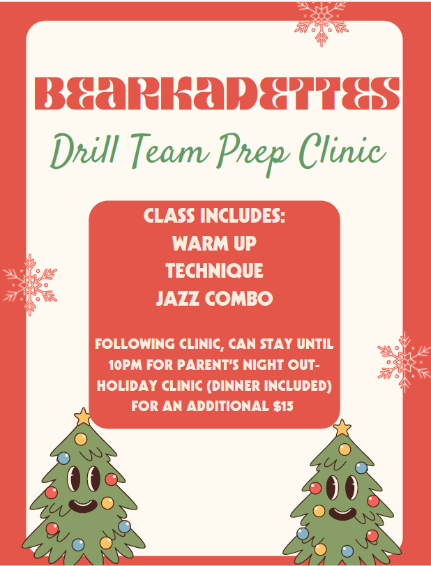 Bearkadettes Drill Team Prep