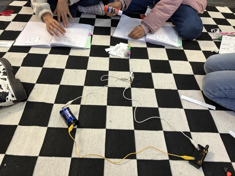 students with circuits