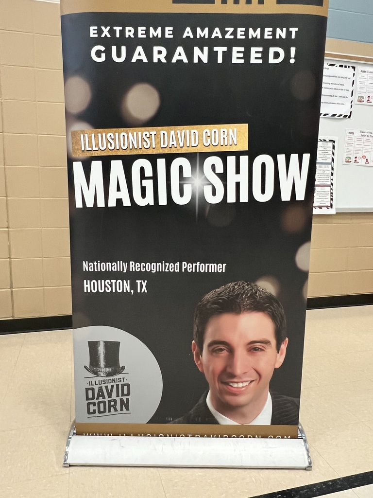 Picture of poster introducing magician