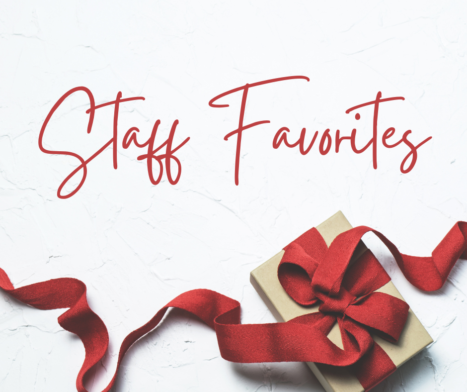 present with red ribbon on a white background