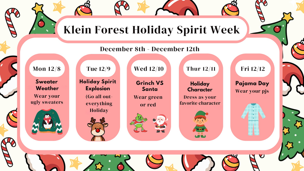 Holiday Spirit Week