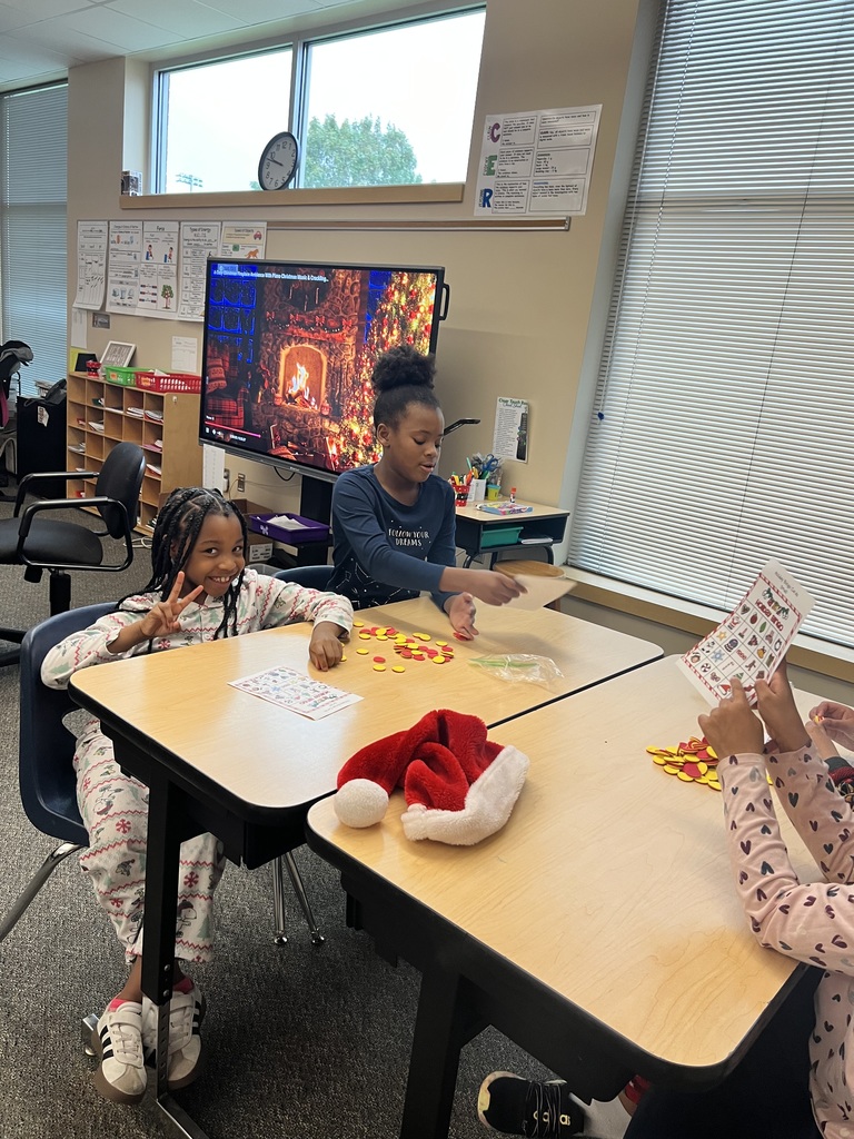 Students are clearing off their BINGO boards