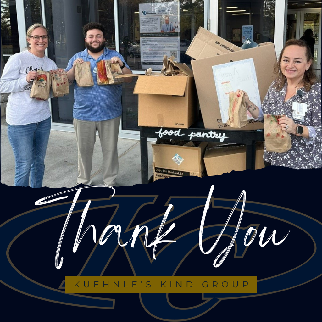 Thank you Kuhnle's KIND group.