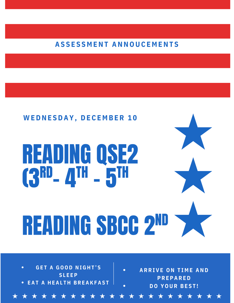 Reading QSE on Wednesday 12/10/25