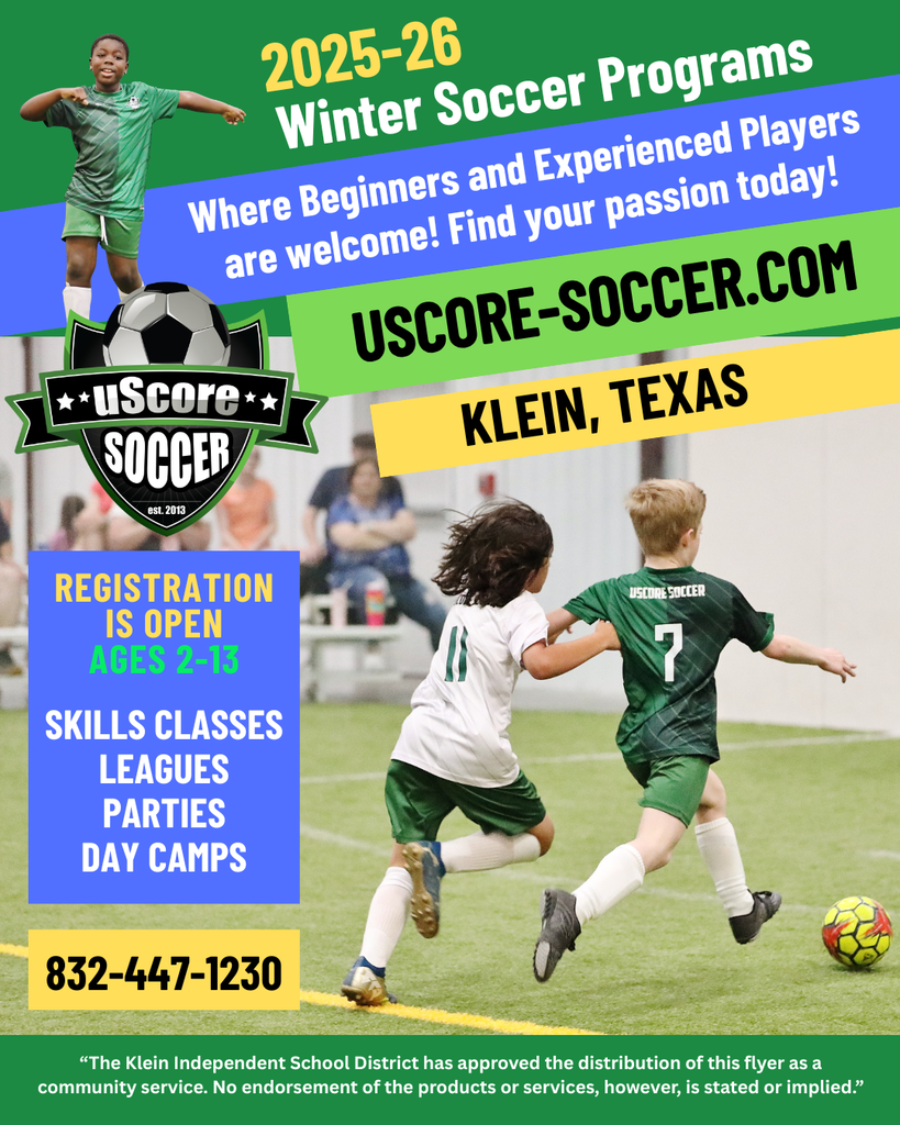 KISD Flyer Program - USCORE Soccer Registration