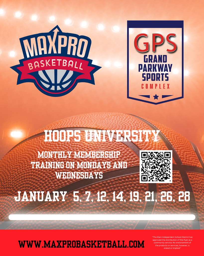 KISD Flyer Program - Max Pro Hoops University