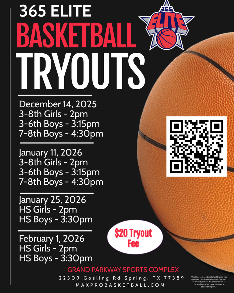 KISD Flyer Program - Max Pro Basketball tryouts