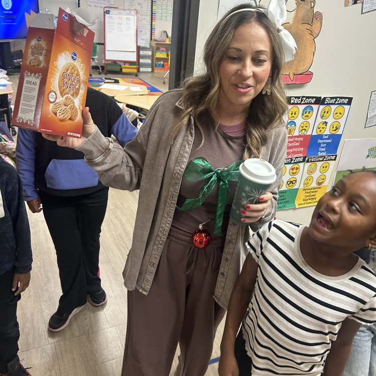 ginger bread teacher with student 