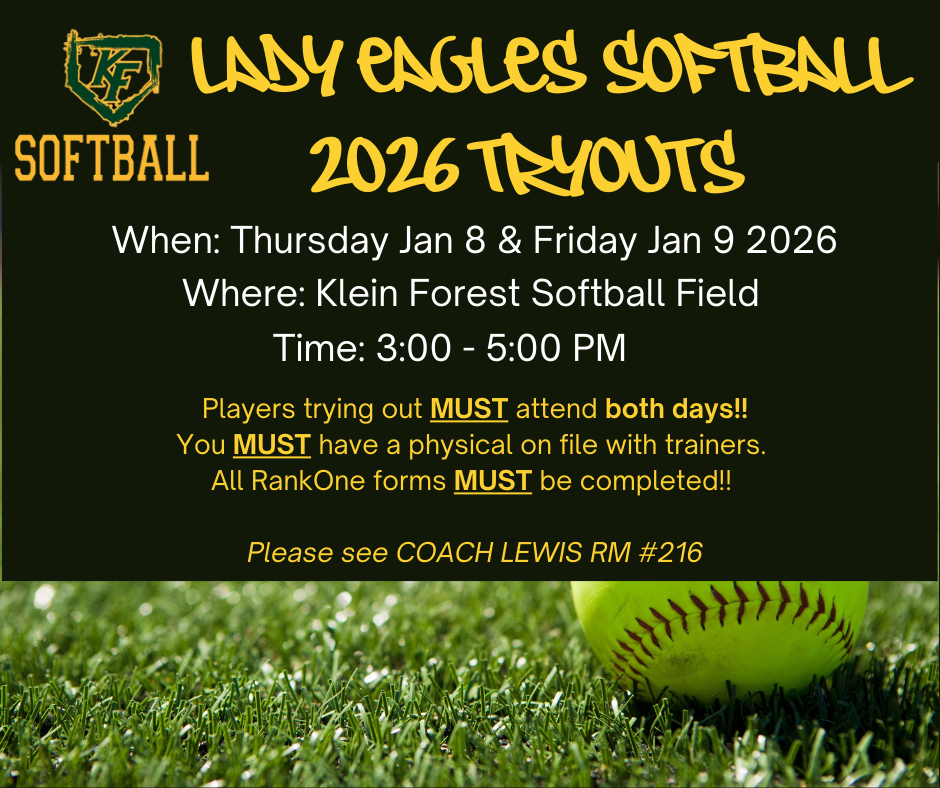 Lady Eagles Softball Tryouts