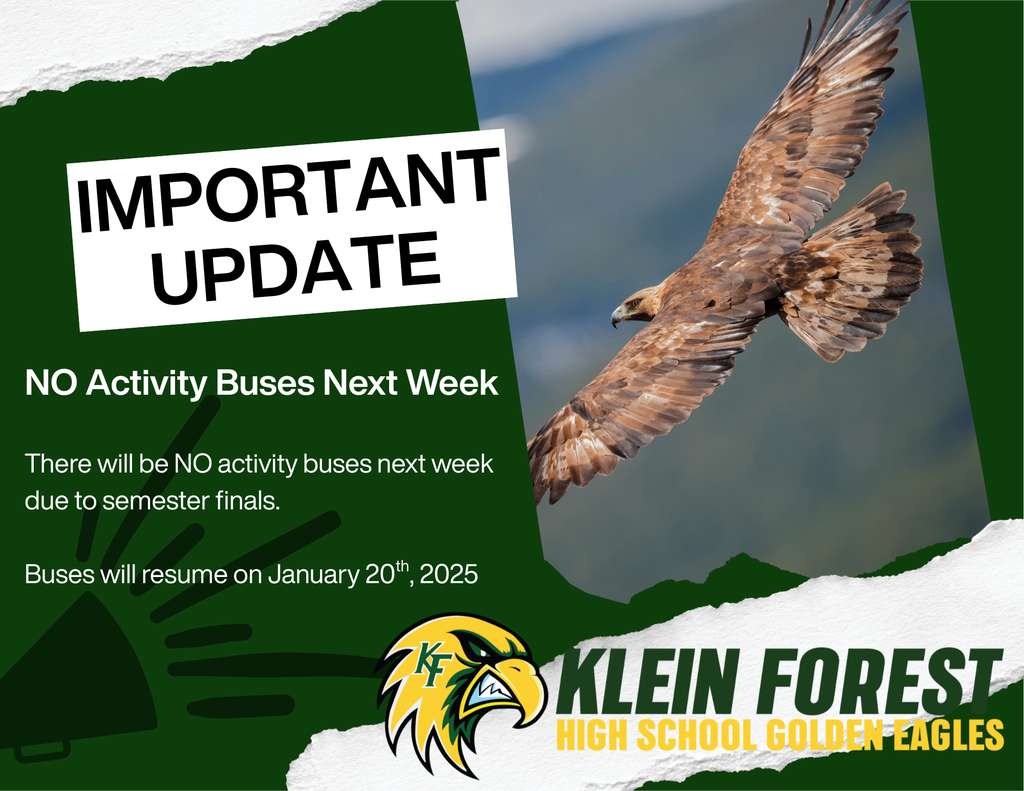 No Activity Buses Next Week