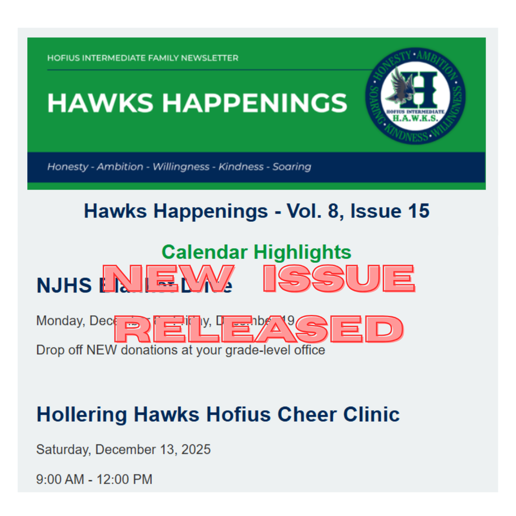 Hawks Happenings - Vol. 8, Issue 15
