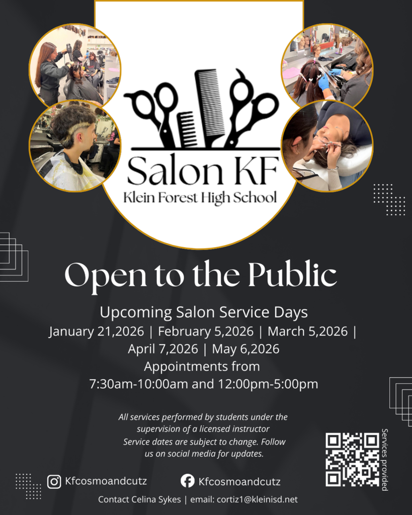 Salon KF Spring Service Dates