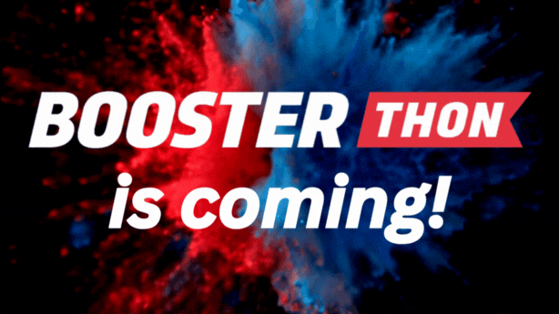 Boosterthon is coming!
