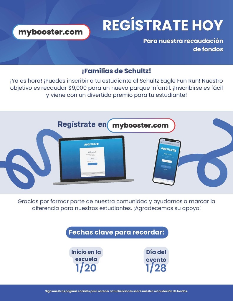 boosterthon sign up - spanish
