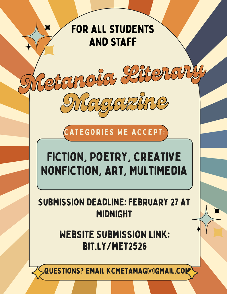 Metanoia Literary Magazine information 