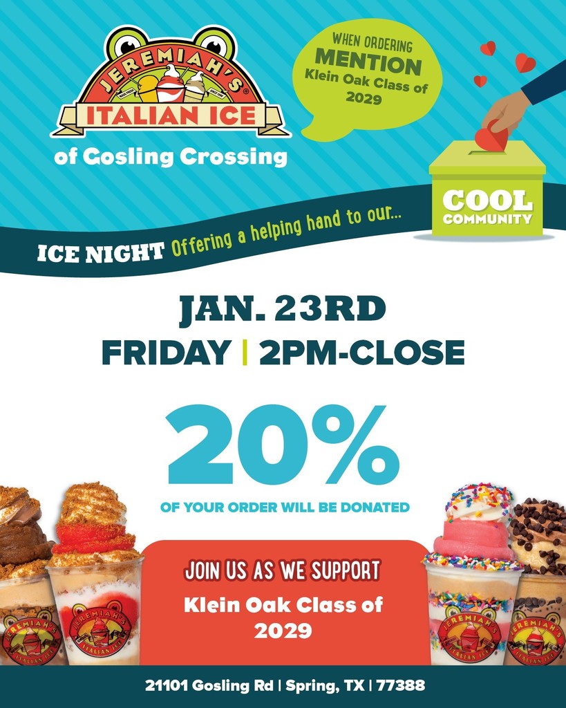 Jeremiah's Spirit Night