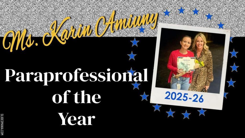 Paraprofessional of the Year