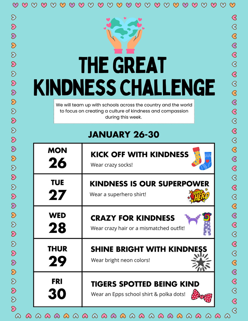 Great Kindness Challenge Dress Up Days